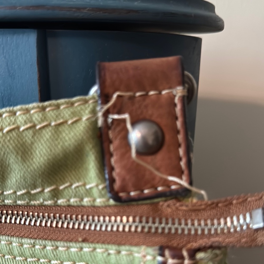 Fossil Green and Brown Women's Bag - Picture 3 of 14